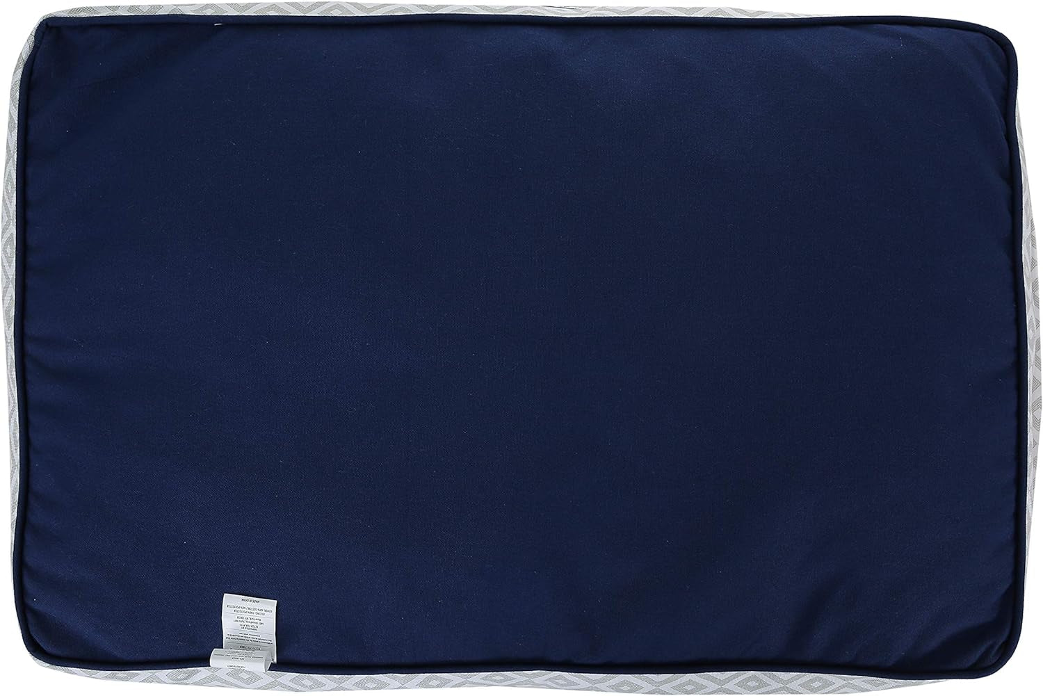 Now House for Pets by Jonathan Adler Grey Diamond Cushion Dog Bed, Medium Medium Dog Bed Washable Dog Bed for Medium Dogs by Now House by Jonathan Adler (FF16059)